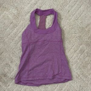 Purple Lululemon Tank Top